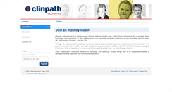 Desktop Screenshot of clinpathcareers.com